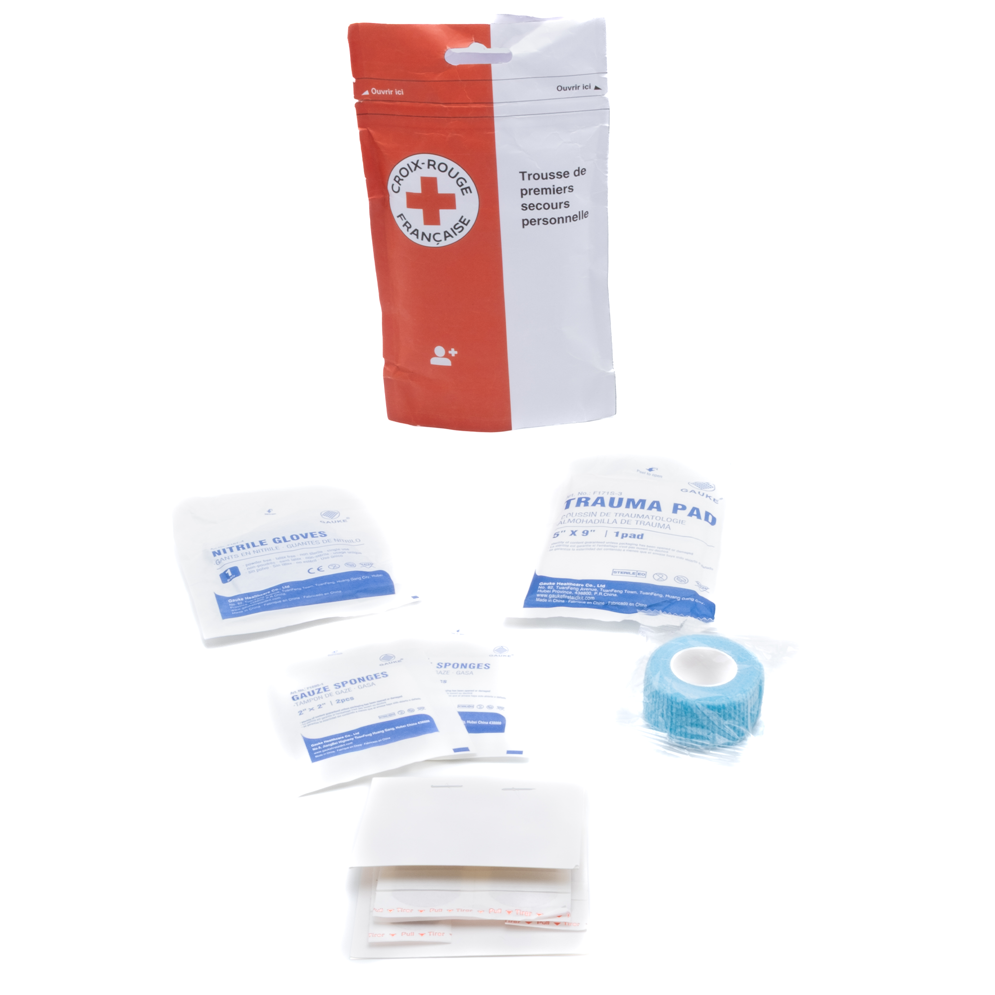 Pochette de premiers secours